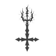Load image into Gallery viewer, CROSS LOGO CAR DECAL
